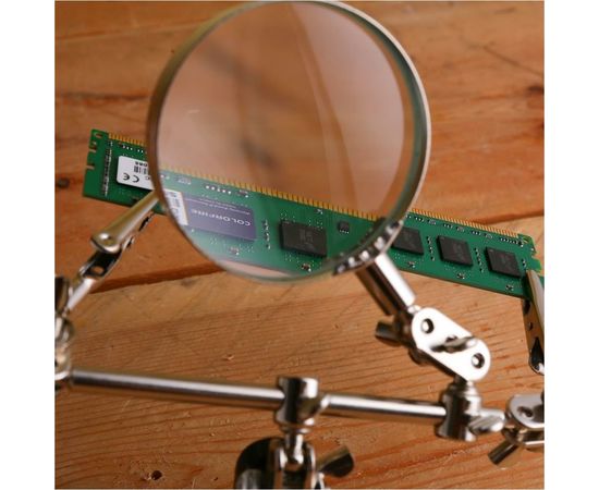 Держатель прецизионный с зажимами и лупой HT18 62 мм DEKO 065-0925 – изображение 5