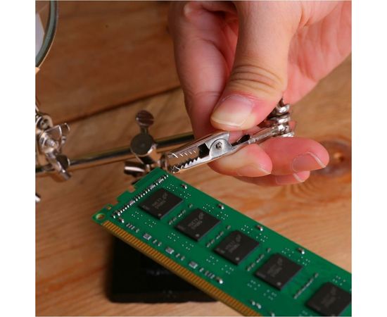 Держатель прецизионный с зажимами и лупой HT18 62 мм DEKO 065-0925 – изображение 6