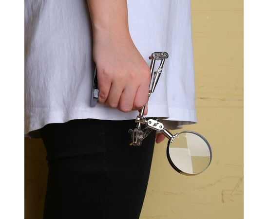 Держатель прецизионный с зажимами и лупой HT18 62 мм DEKO 065-0925 – изображение 7