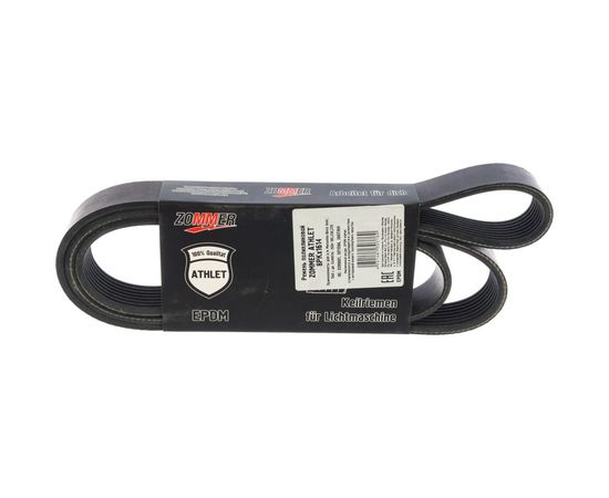 Ремень 1614 8РК EPDM ATHLET для а/м ПАЗ с двигателем Cummins ISDe 185, 230, 270, Mersedes-Benz ZOMMER 8PK1614A – изображение 7