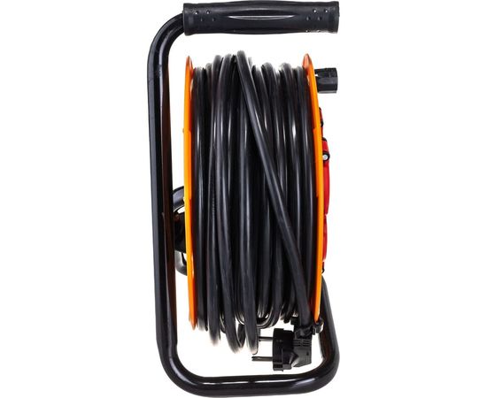 Кабельный однофазный удлинитель MTG на катушке ПВX, 4X220В MT250В H05VV-F 3x2,50мм2 25м 8315 – изображение 7