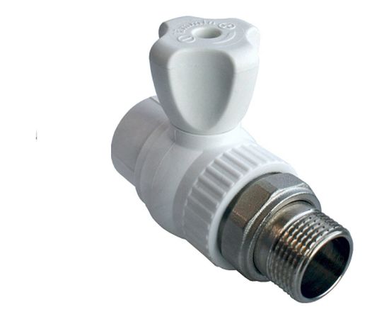 Шаровый прямой кран PPR LAMMIN PREMIUM радиаторный, 25х3/4"" Lm31175025020 