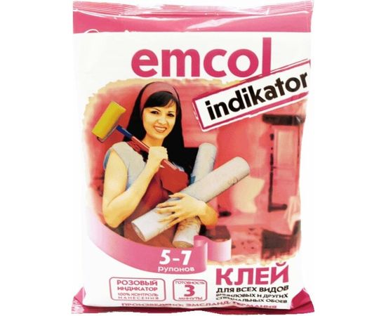 Клей для обоев emcol Индикатор 200 г 4607133680398 