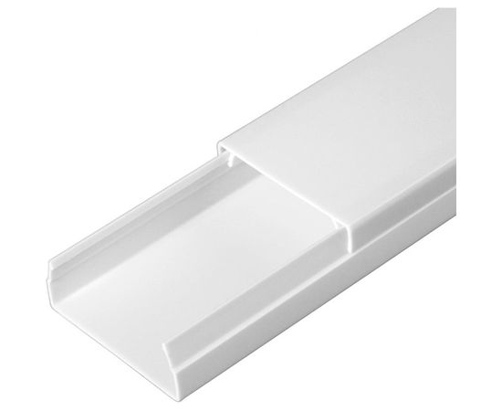 Кабель-канал Промрукав белый 2-й замок в п-э 40х16 2-х метровый PR.0325206 