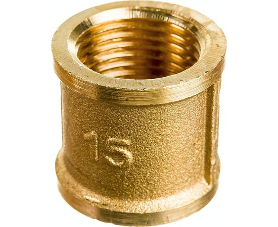 Муфта LEXLINE 1/2 вн/вн., латунь 15 Украина 511754 