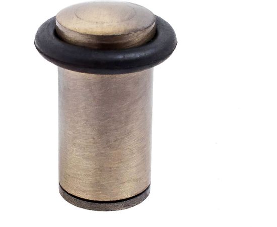 Дверной ограничитель Стандарт (старая бронза; цилиндр; европакет) 13037 