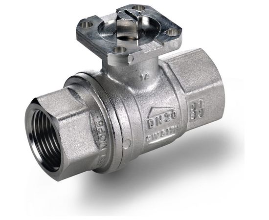 Шаровой кран RUB 3/4 DN20 PN40, ВР-ВР, серия TORINO S.64, усиленный, под привод S64E00 