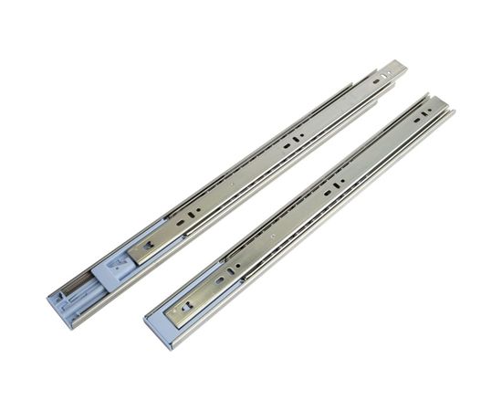 Шариковые направляющие полного выдвижения с доводчиком Lemax prof 45/450 мм, сталь DM45-450-DF 
