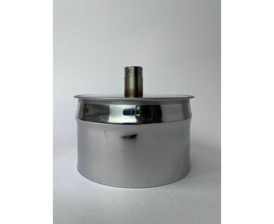 Заглушка с конденсатоотводом Прок внутренняя, диаметр 130 ПР029907 