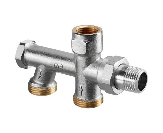 Ниппель Oventrop Cofit S, Н ЕК, 1 1/4"", 1"", бронза без покрытия, редукционный 1504065 