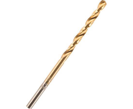 Сверло по металлу с покрытием нитридом титана (3.2х65х36 мм) Кратон 1 05 17 004 