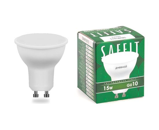 Светодиодная лампа SAFFIT SBMR1615 MR16 GU10 15W 6400K 55223 