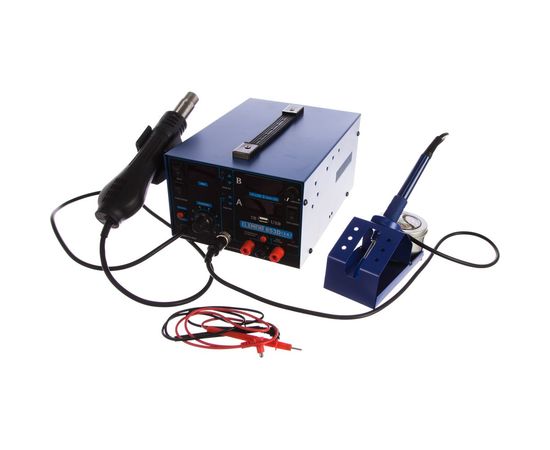 Паяльная станция со встроенным блоком питания ELEMENT 853D 15v/2А 16033 