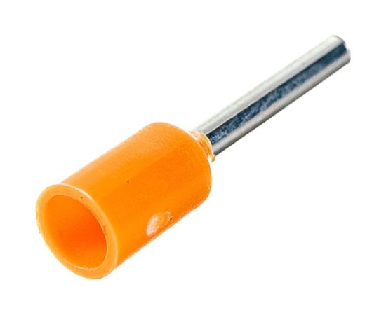 Наконечник-гильза IEK Е0508 0,5мм2 оранжевый 20шт UGN10-4-D05-02-08 