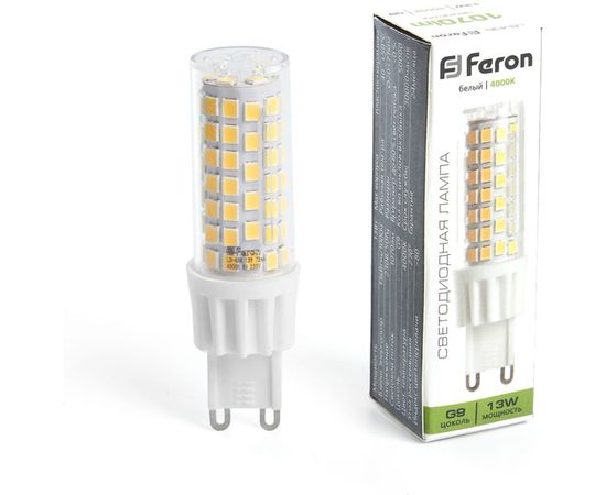 Светодиодная лампа FERON LB-436 G9 13W 4000K 38153 