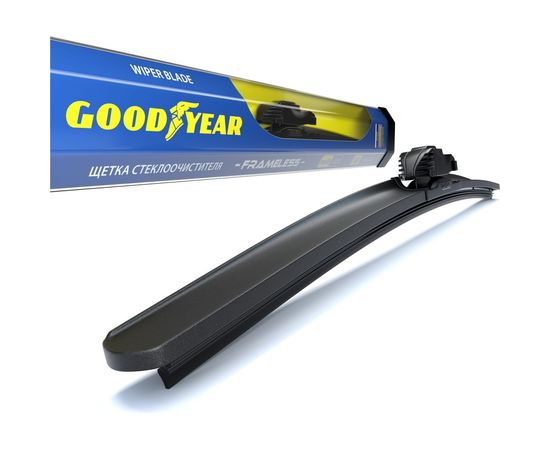 Бескаркасная щетка стеклоочистителя 21"/53 см Goodyear FRAMELESS GY000421 – изображение 2