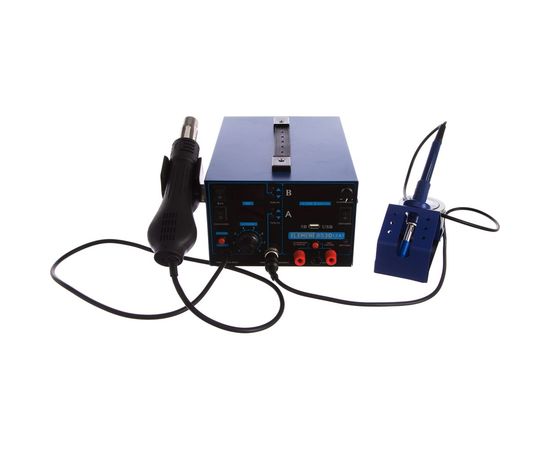 Паяльная станция со встроенным блоком питания ELEMENT 853D 15v/2А 16033 – изображение 2
