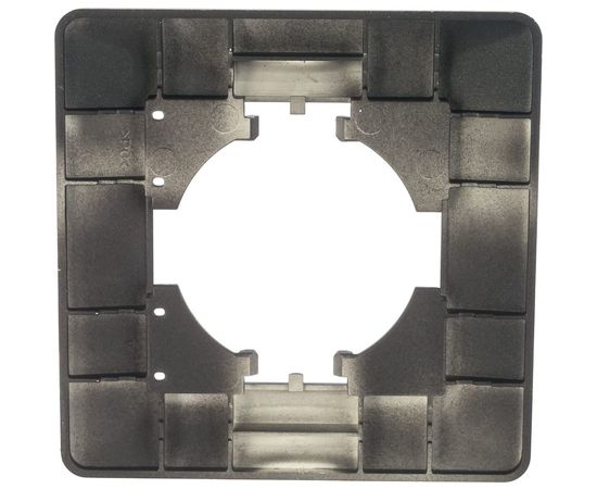 1-местная рамка GUSI ELECTRIC Ugra, цвет графит С1110-010 – изображение 2