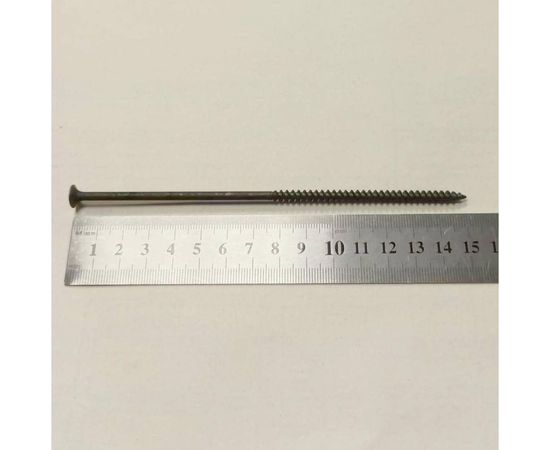 Саморез КРЕП-КОМП черный, универсал., 4,8х152, 10 шт. чм152мф – изображение 2