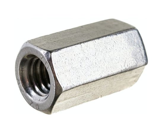 Гайка DINFIX DIN 6334, соединительная/удлиняющая, нерж. А2, М6 00-00001450 – изображение 2