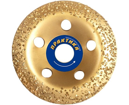Чашка твердосплавная наклонная (125x22 мм; зерно 14 среднее) ПРАКТИКА 795-347 – изображение 2