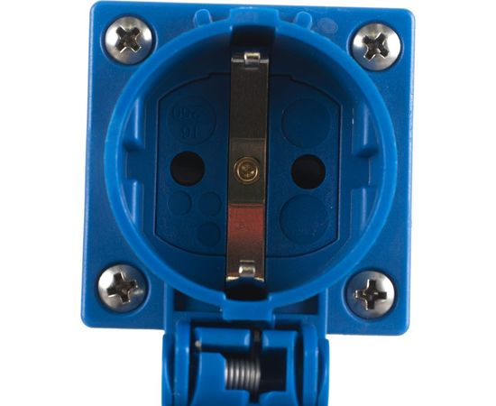 Адаптер CEE PCE 16A 1P+N+E – Schuko 16A 2P+E IP44 9433100 – изображение 3