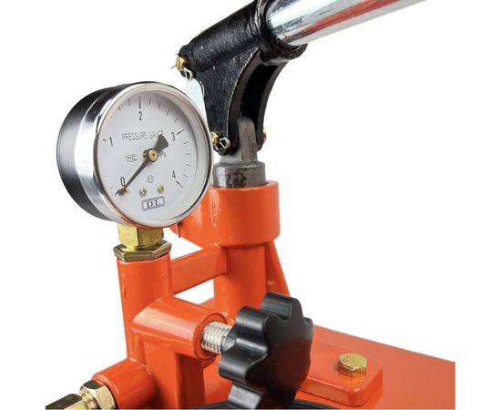 Опрессовочный насос СПЕЦ НОР-40 м, 40 атм, 11 л бак, шланг 1 м СПЕЦ-3364/8059/9014165 – изображение 3