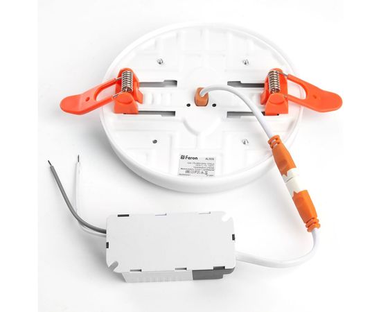 Встраиваемый светодиодный светильник FERON AL509 с регулируемым монтажным диаметром, 12W, 6400K, 1200Lm 41212 – изображение 3