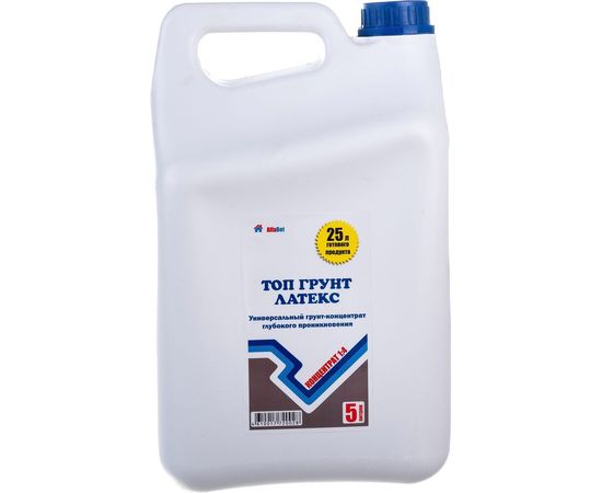 Топ Грунт AlfaBet Латекс 5 л, концентрат 20028 – изображение 3