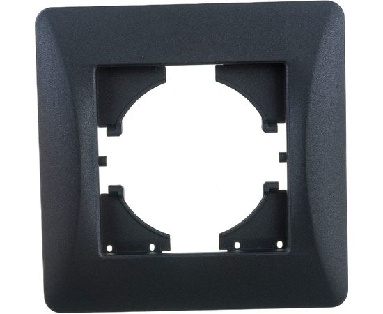 1-местная рамка GUSI ELECTRIC Ugra, цвет графит С1110-010 – изображение 3