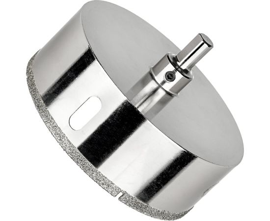 Коронка алмазная по керамограниту и керамике с центрирующим сверлом 110 мм Diamond Industrial DIDCSC110 – изображение 4