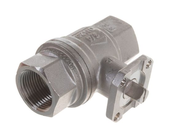 Шаровой кран RUB 3/4 DN20 PN40, ВР-ВР, серия TORINO S.64, усиленный, под привод S64E00 – изображение 4