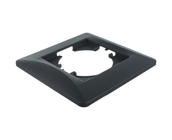 1-местная рамка GUSI ELECTRIC Ugra, цвет графит С1110-010 – изображение 5