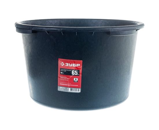 Строительный круглый таз 65 л, высокопрочный ЗУБР 06095-65_z02 – изображение 7