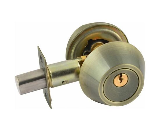 Врезной замок НОРА-М D2 ст.бронза кл./кл. В 8948 