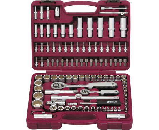 Универсальный набор инструмента THORVIK 1/4, 1/2 UTS0108/12 