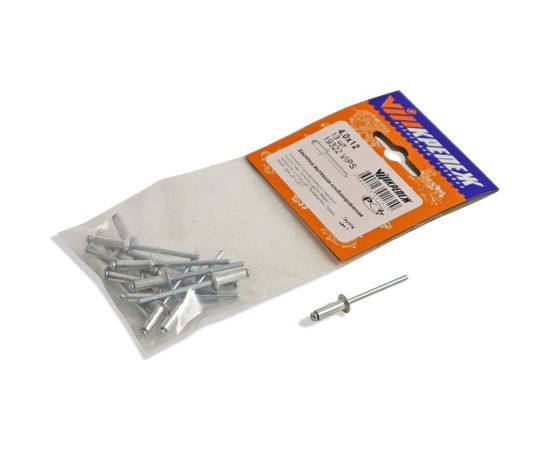 Вытяжная оцинкованная заклепка VIPкрепеж 4,0/12 13шт 19322 VIPS 