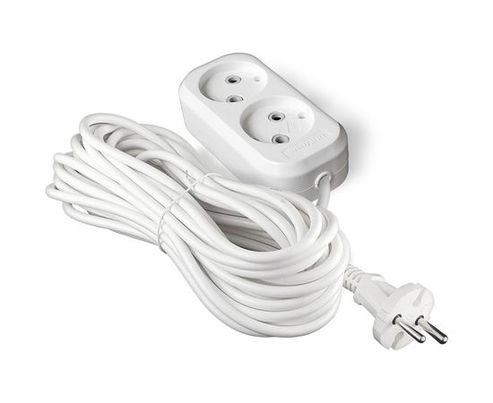 Удлинитель UNIVersal У6-011М ПВС 2*0,75, 2 гнезда, 10м 011М-10 