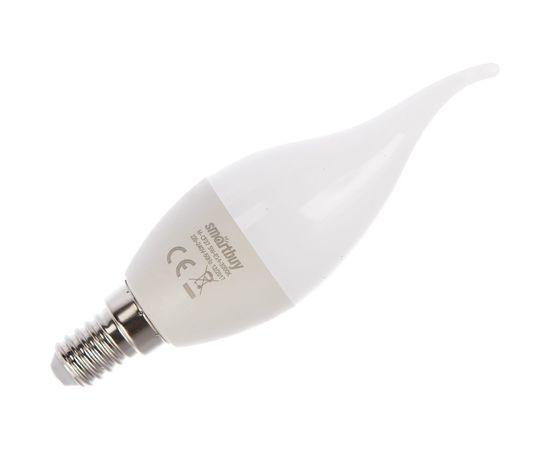 Светодиодная лампа Smartbuy LED свеча на ветру, матовая C37-05W/3000/E14 SBL-C37Tip-05-30K-E14 