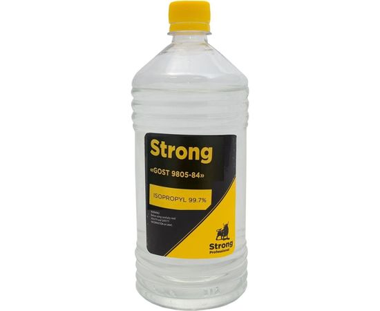 Изопропиловый спирт 99,7 % НЕФТЕХИМИК STRONG 0,5 л STRIS500 