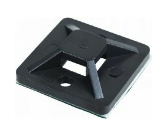 Самоклеящаяся площадка REXANT 30x30 мм, черная, упаковка 100 шт. 07-2031 