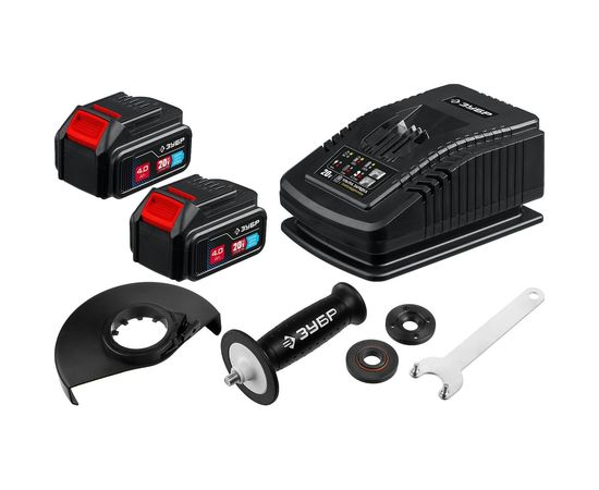 Бесщеточная угловая шлифовальная машина ЗУБР Профессионал 20В AB-125-42 – изображение 13