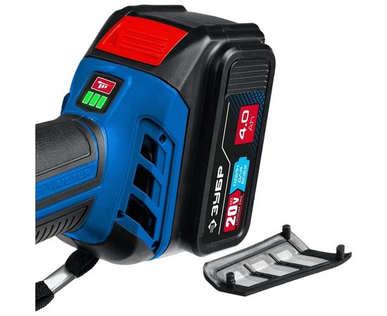 Бесщеточная угловая шлифовальная машина ЗУБР Профессионал 20В AB-125-42 – изображение 14