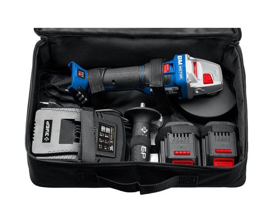 Бесщеточная угловая шлифовальная машина ЗУБР Профессионал 20В AB-125-42 – изображение 17