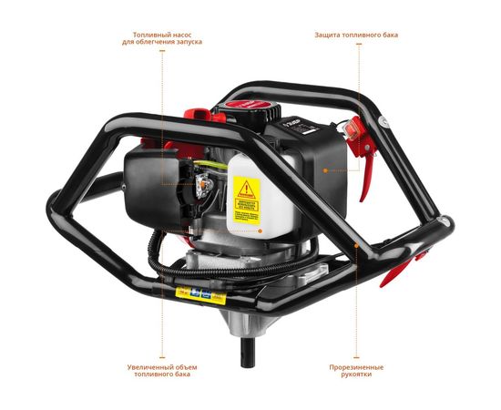 Мотобур со шнеком Зубр МБ2-250 Н – изображение 2