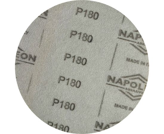 Круг шлифовальный на липучке PAPER GOLD (5 шт; 150 мм; без отверстий; P180) NAPOLEON npg5-150-0-180 – изображение 2