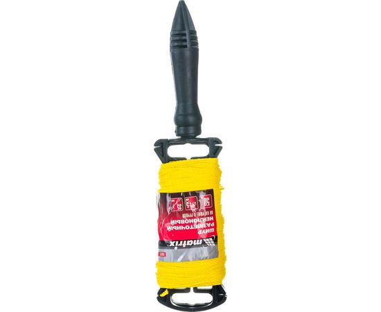 Нейлоновый разметочный шнур на катушке c ручкой MATRIX D1,5мм, 50м 84822 – изображение 2