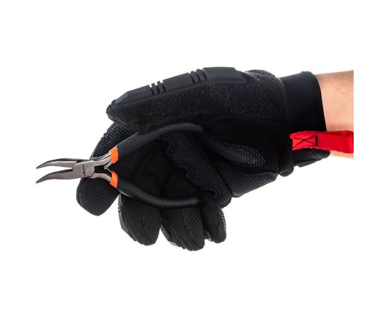 Длинногубцы КВАЛИТЕТ Mini изогнутые 130 мм ДИ-130 6620187 – изображение 2