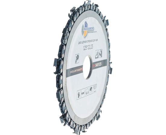 Диск цепной отрезной (125х22.23 мм) для УШМ TRIO-DIAMOND 545125 – изображение 2