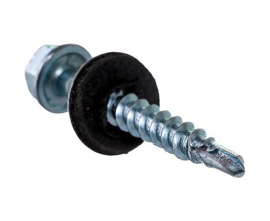 Кровельный саморез ГОСКРЕП ZP 4.8х35, 250 шт., б.пл.конт. 1000 мл 2-0010410 – изображение 3